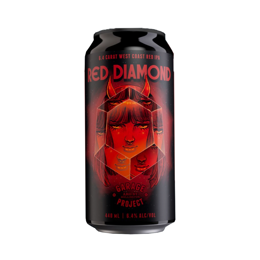 Garage Project - Red Diamond West Coast Red IPA 6.4% 440ml Can