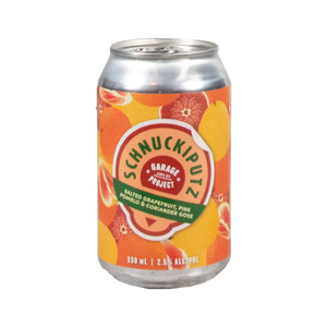 Garage Project - Schnuckiputz Salted Grapefruit , Pink Pomelo & Coriander Gose 2.5% 330ml Can