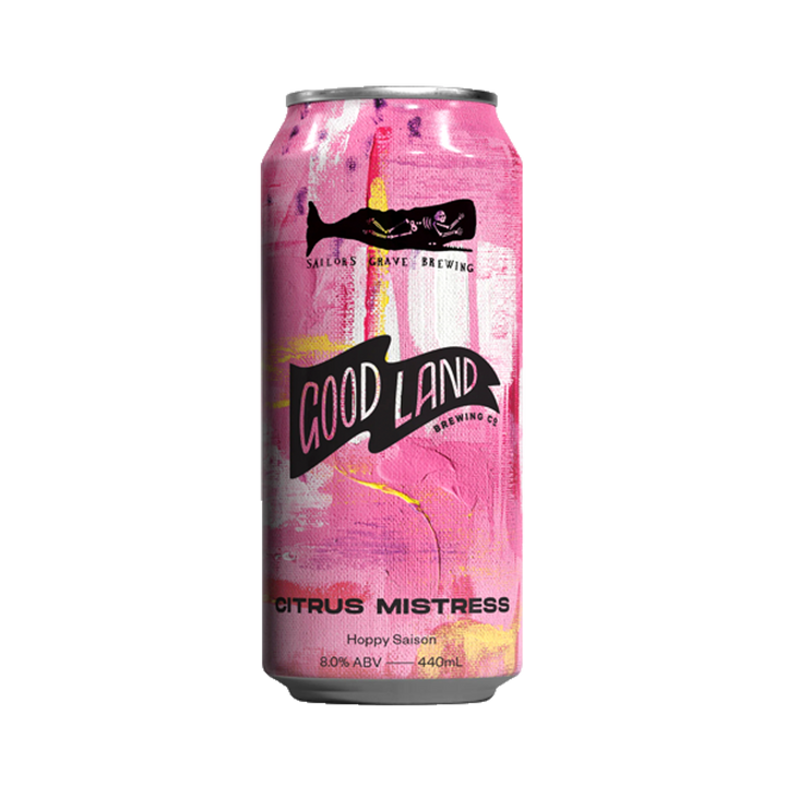 Good Land Brewing Co - Citrus Mistress Hoppy Saison 8% 440ml Can