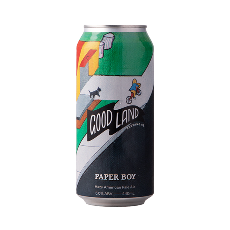 Good Land Brewing  Co - Paper Boy Hazy American Pale Ale 5% 440ml Can