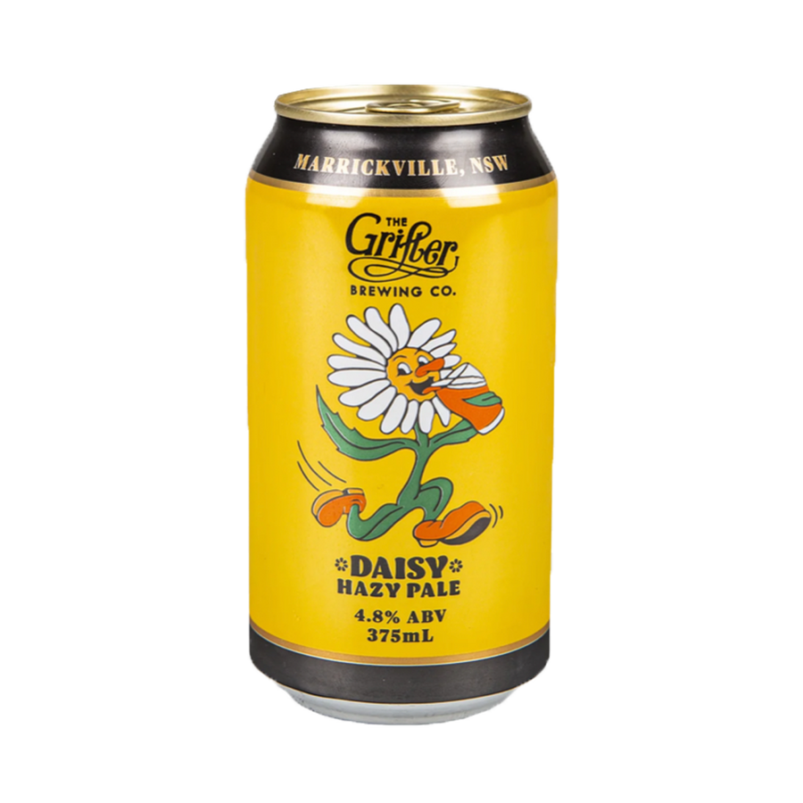 Grifter Brewing Co - Daisy Hazy Pale Ale 4.8% 375ml Can