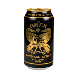 Grifter Brewing Co - The Omen Oatmeal Stout 5.5% 375ml Can