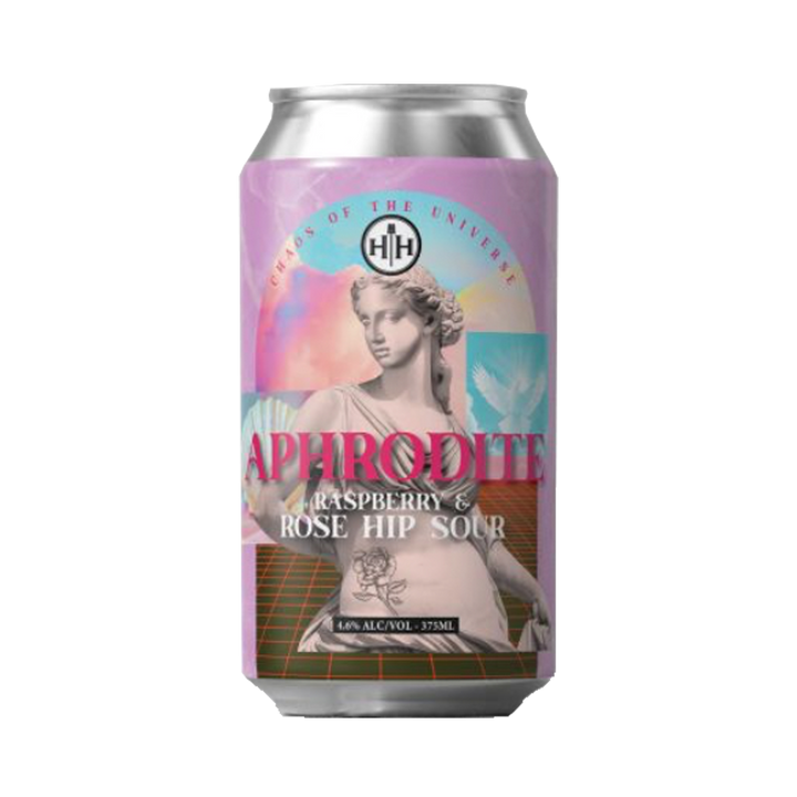 Hargreaves Hill Brewing Co - Aphrodite Raspberry & Rose Hip Sour 4.6% 375ml Can