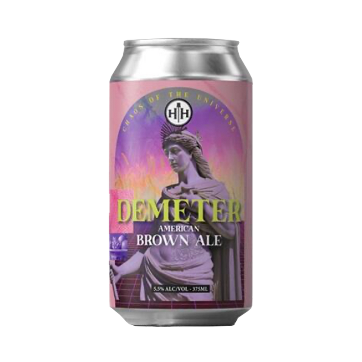 Hargreaves Hill Brewing Co - Demeter American Brown Ale 5.5% 375ml Can