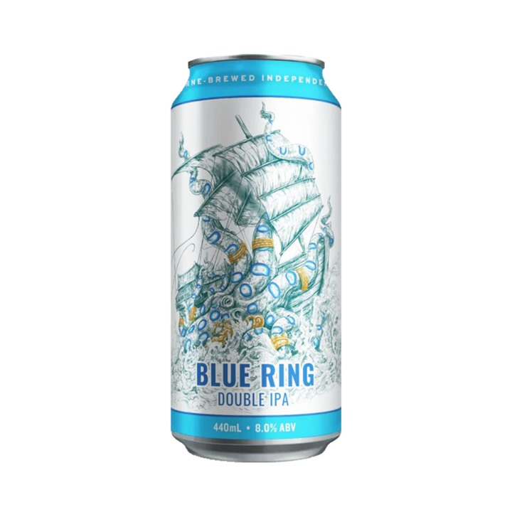 Hawkers - Blue Ring Double IPA 8% 440ml Can