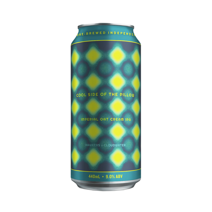 Hawkers - Cool Side Of The Pillow Imperial Oat Cream IPA 9% 440ml Can