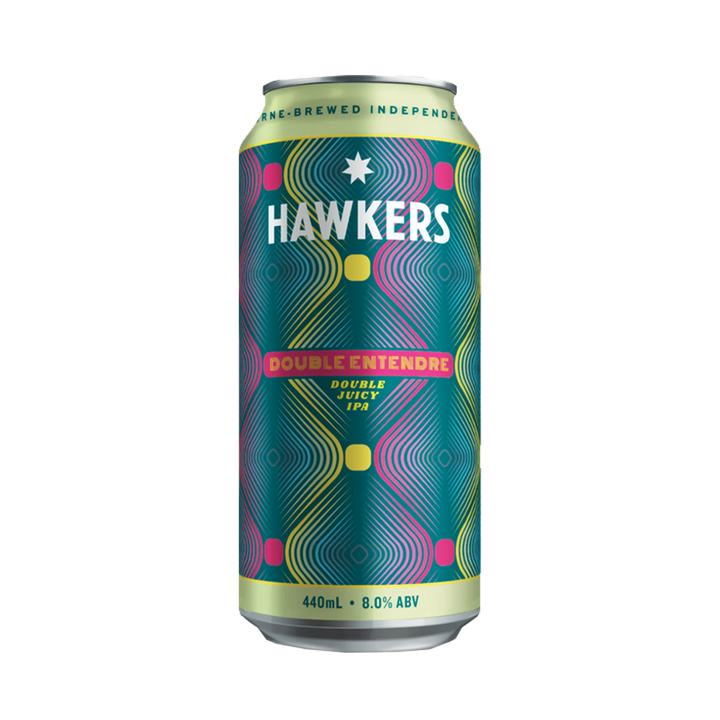 Hawkers - Double Entendre Double Juicy IPA 8% 440ml Can