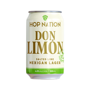 Hop Nation Brewing Co - Don Limon Salted Lime Mexican Lager 4% 355ml Can