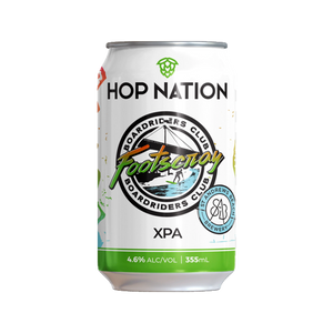 Hop Nation Brewing Co - Footscray Boardriders Club XPA 4.6% 355ml Can