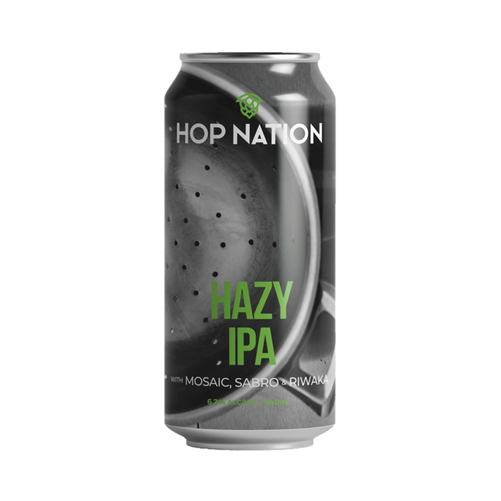 Hop Nation Brewing Co - Hazy IPA 6.2% 440ml Can