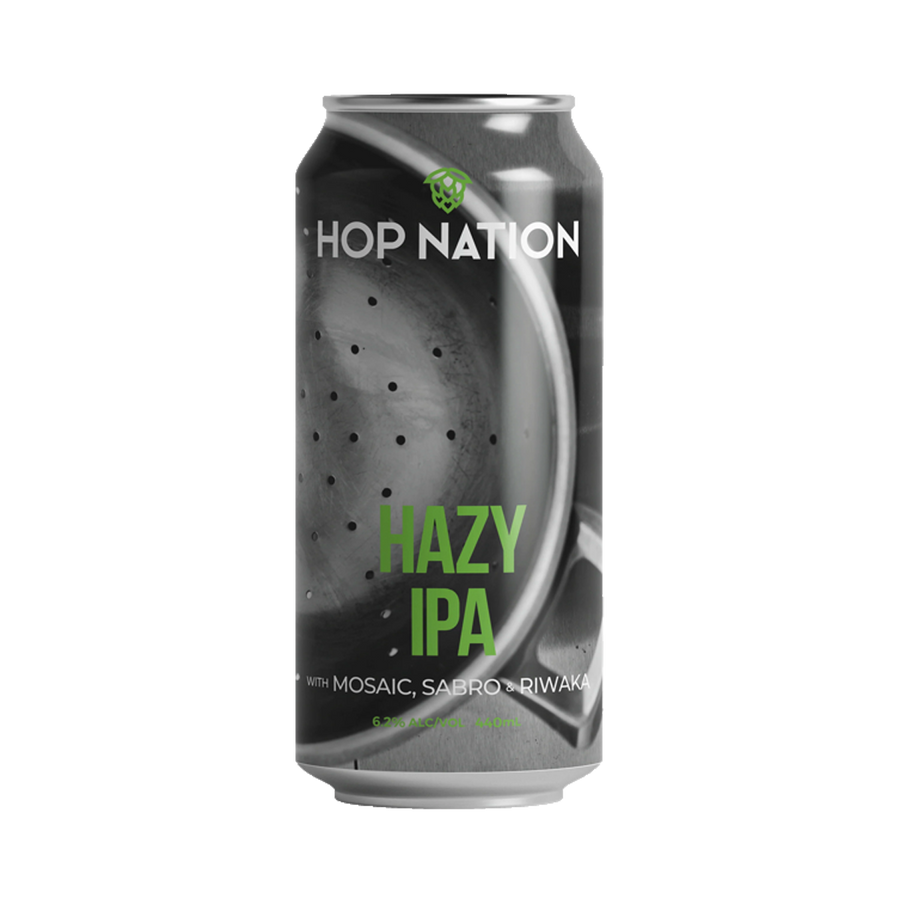 Hop Nation Brewing Co - Hazy IPA 6.2% 440ml Can