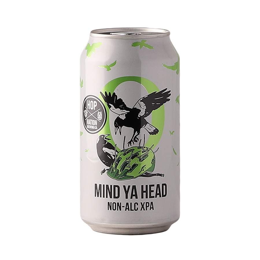 Hop Nation Brewing Co - Mind Ya Head XPA 0.5% 375ml Can