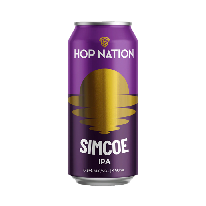 Hop Nation Brewing Co - Simcoe IPA 6.5% 440ml Can