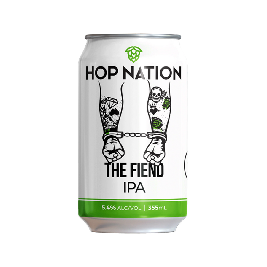 Hop Nation Brewing Co - The Fiend IPA 5.4% 355ml Can