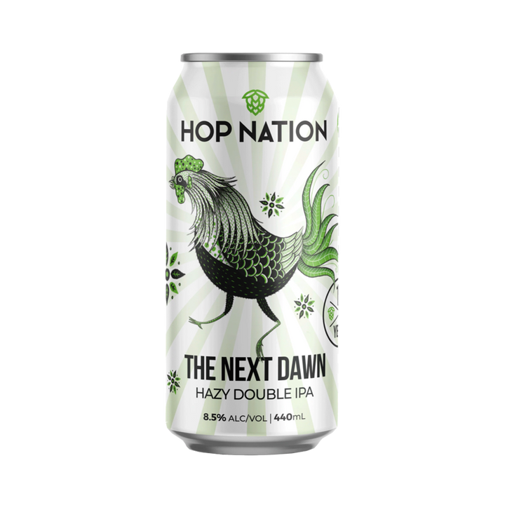 Hop Nation Brewing Co - The Next Dawn Hazy Double IPA 8.5% 440ml Can