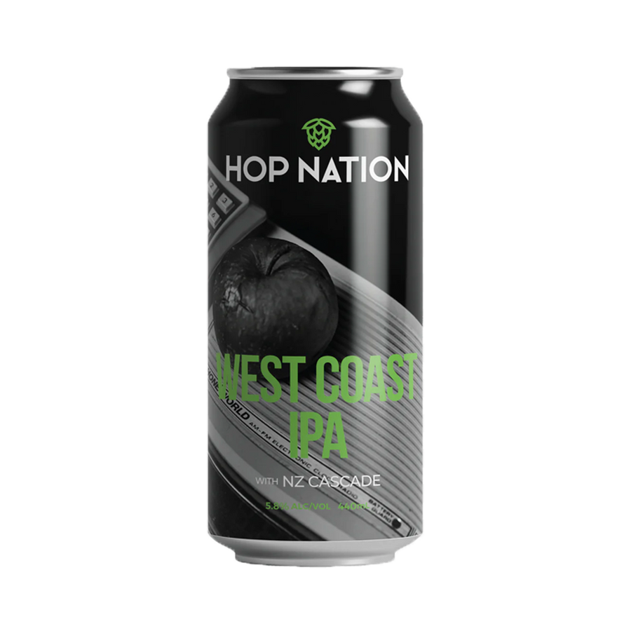 Hop Nation Brewing Co - West Coast IPA with NZ Cascade 5.8% 440ml Can