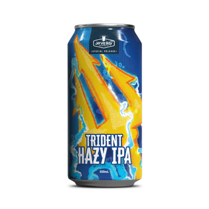 Jervis Bay Brewing Co - Trident Hazy IPA 6.3% 500ml Can