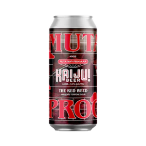 Kaiju! Beer - Mutation Program The Red Weed Hibiscus Terpene Sour 6% 440ml Can