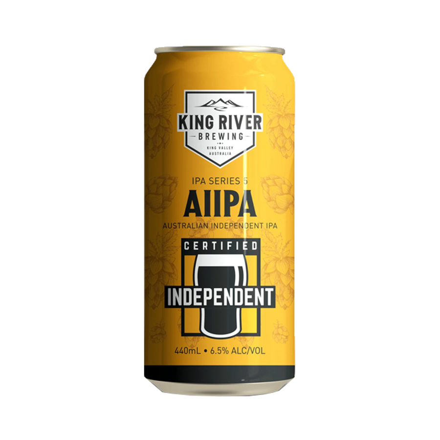 King River Brewing - AIIPA Australian Independent IPA 6.5% 440ml Can