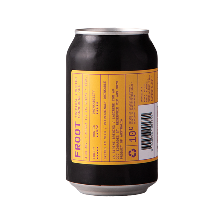 La Sirene - Froot Fruited Farmhouse Ale 4.5% 330ml Can