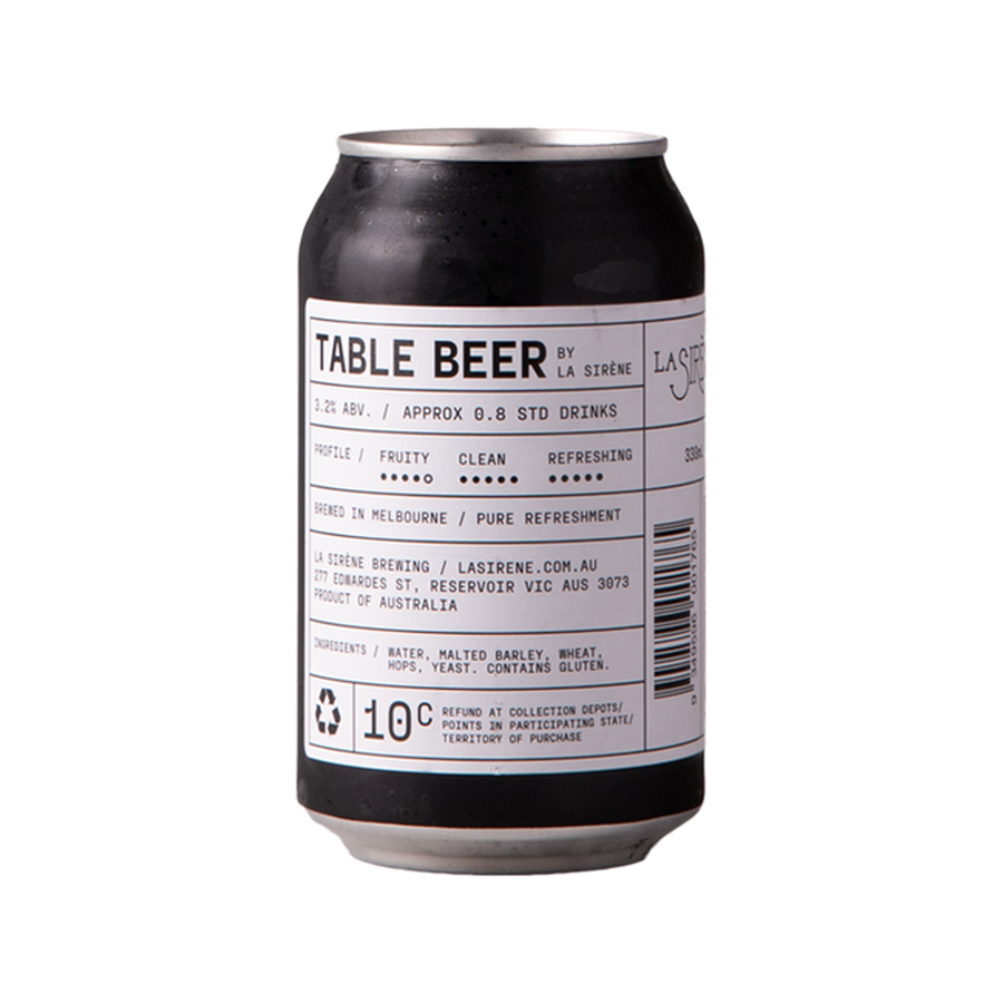 La  Sirene - Table Beer 0.8% 330ml Can