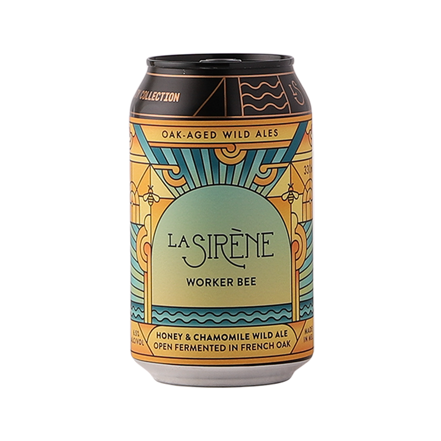 La Sirene - Worker Bee Honey & Chamomile Wild Ale 6.5% 330ml Can