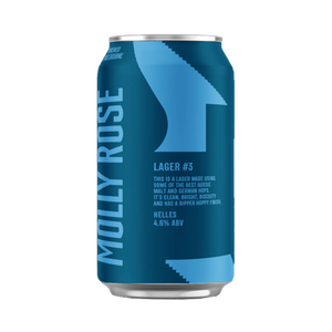 Molly Rose Brewing - Lager #3 Helles 4.6% 375ml Can