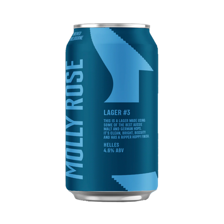 Molly Rose Brewing - Lager #3 Helles 4.6% 375ml Can