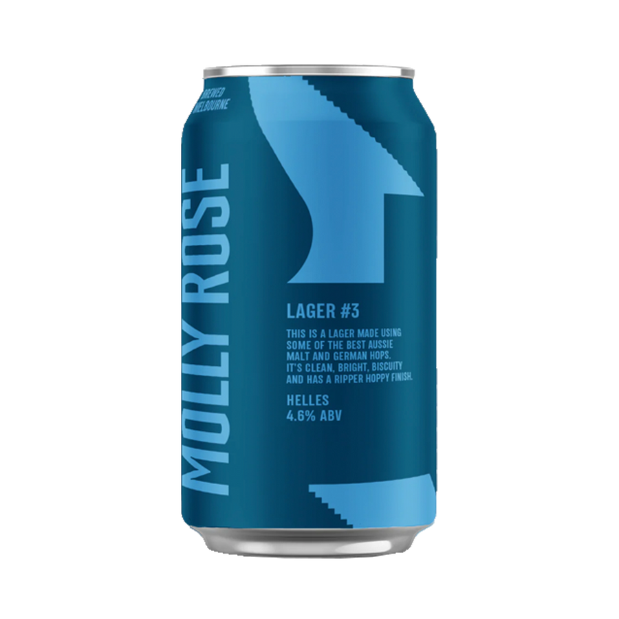 Molly Rose Brewing - Lager #3 Helles 4.6% 375ml Can