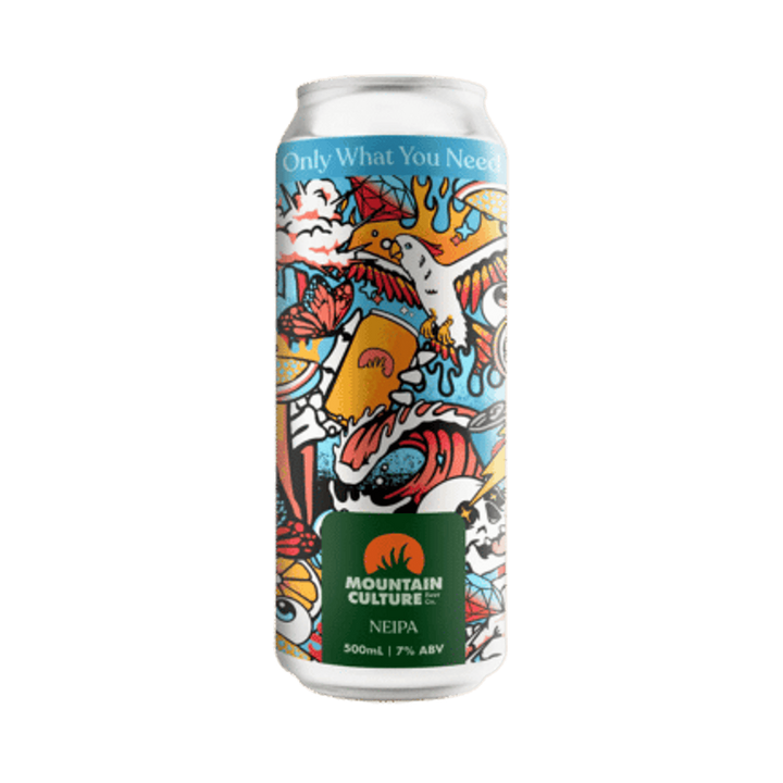 Mountain Culture Beer Co - Only What You Need NEIPA 7% 500ml Can