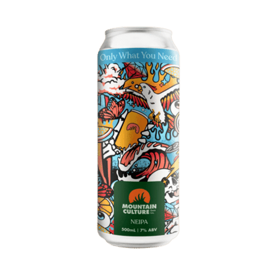 Mountain Culture Beer Co - Only What You Need NEIPA 7% 500ml Can