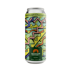 Mountain Culture Beer Co - Pushcart Champion NEIPA 6.4% 500ml Can