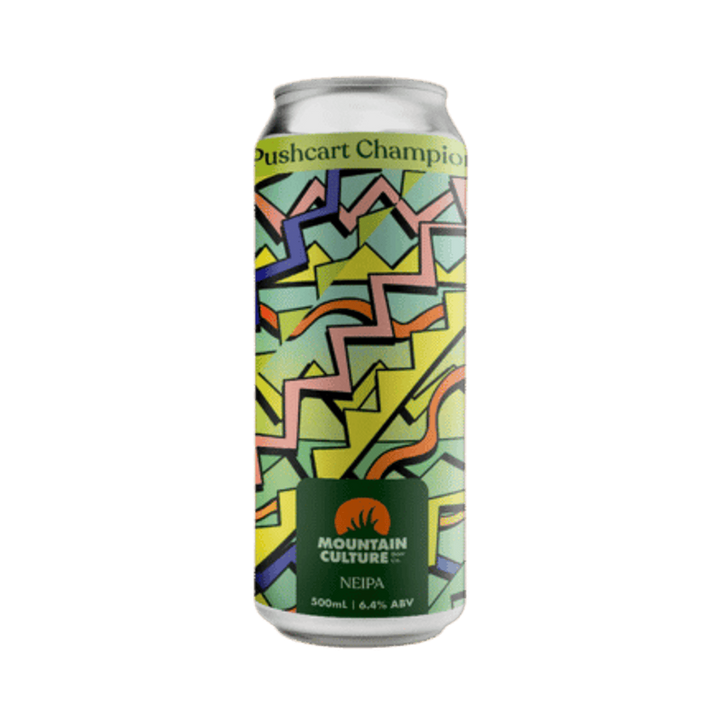 Mountain Culture Beer Co - Pushcart Champion NEIPA 6.4% 500ml Can