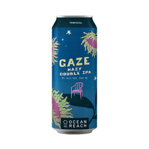 Ocean Reach Brewing - Gaze Hazy Double IPA 8% 500ml Can