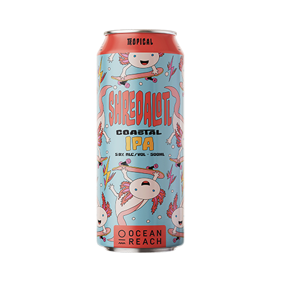 Ocean Reach Brewing - Shredalotl Coastal IPA 5.8% 500ml Can