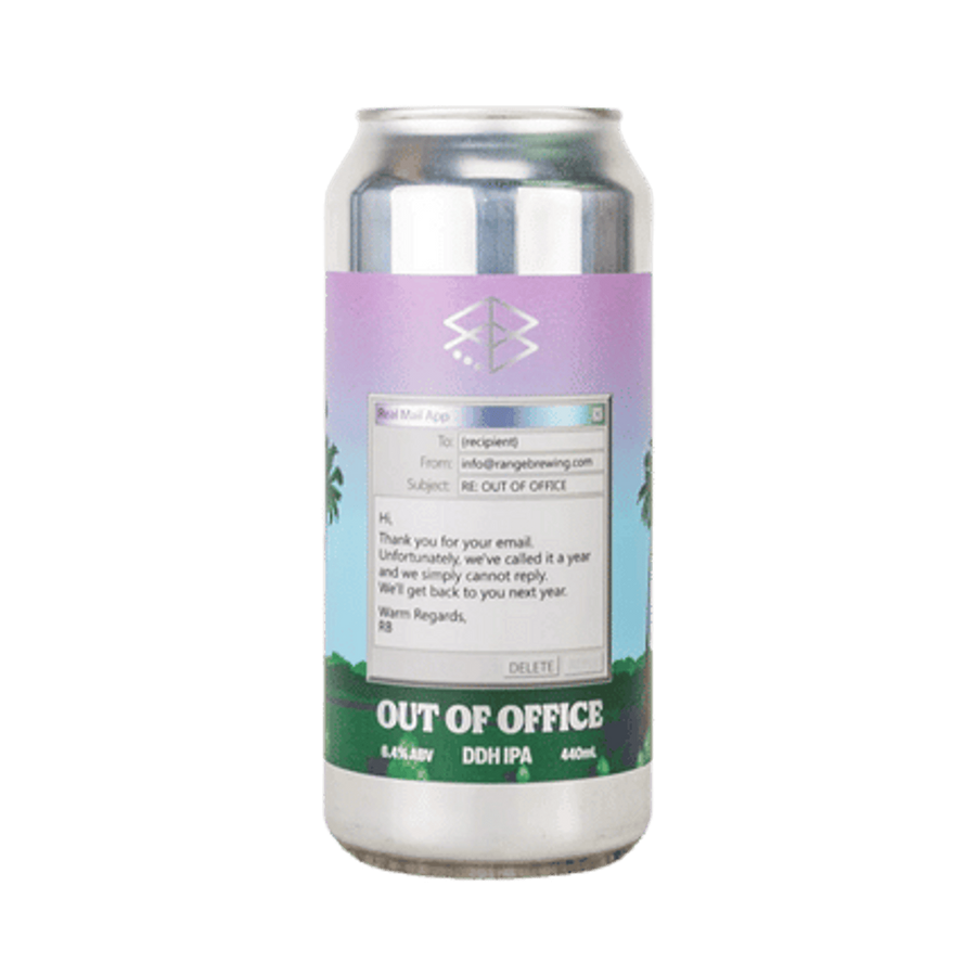 Range Brewing - Out Of Office Double Dry Hopped IPA 6.4% 440ml Can