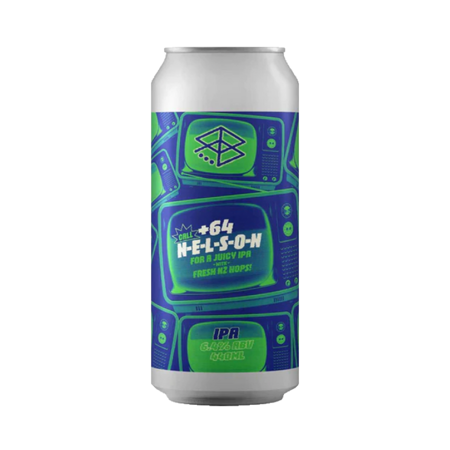 Range Brewing - +64 Nelson Hazy IPA 6.4% 440ml Can