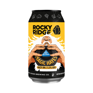 Rocky Ridge Brewing Co - Magic Hayes Hazy IPA 5.5% 375ml Can