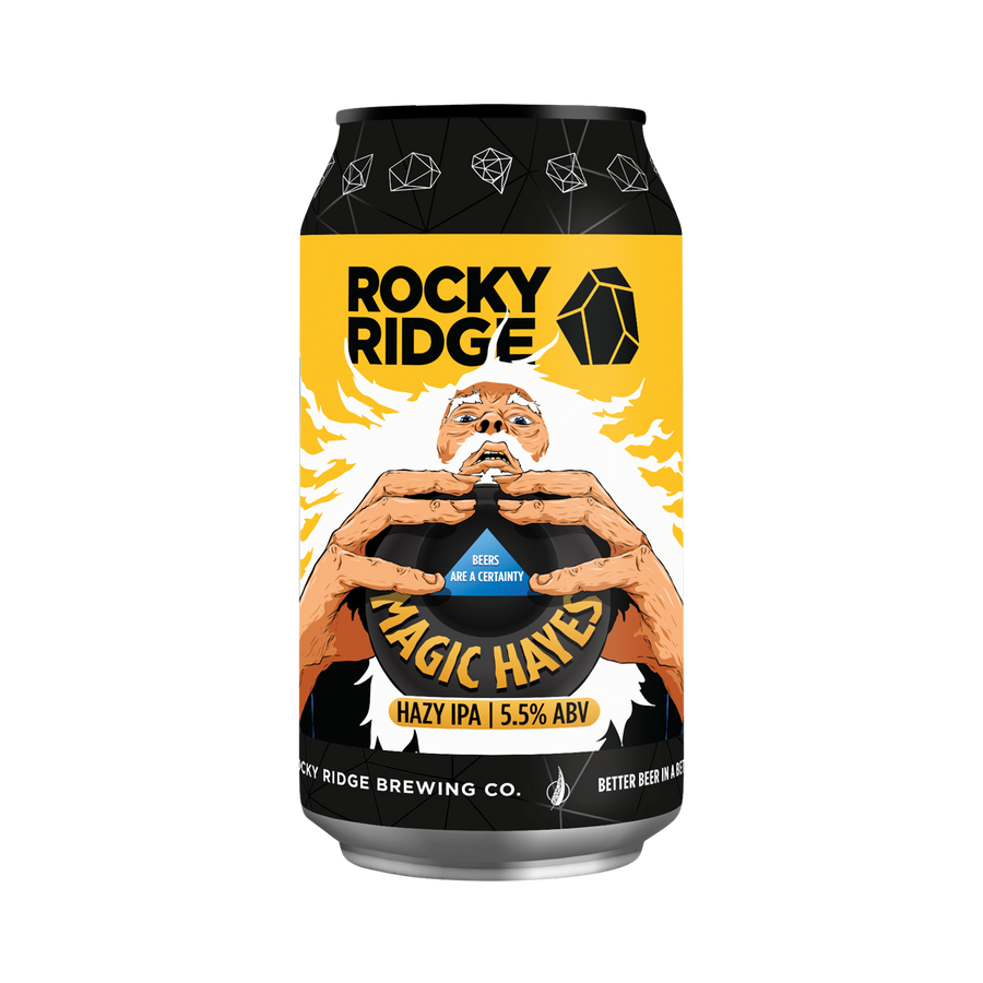 Rocky Ridge Brewing Co - Magic Hayes Hazy IPA 5.5% 375ml Can