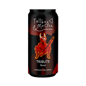 Tallboy and Moose Make Beer - Tribute Stout 5.2% 375ml Can