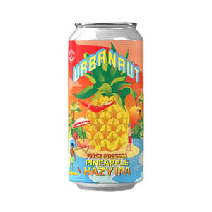 Urbanaut Brewing Co - First Press 11 Pineapple Hazy IPA 5.7% 440ml Can