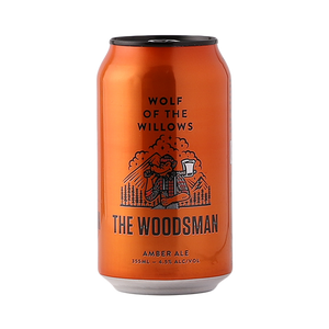 Wolf of the Willows Brewing Co - The Woodsman Amber Ale 4.5% 355ml Can