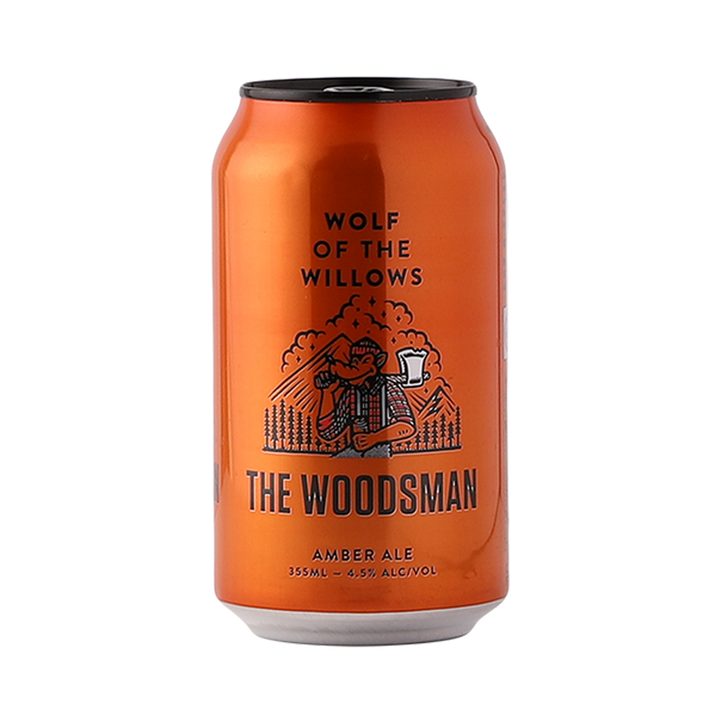 Wolf of the Willows Brewing Co - The Woodsman Amber Ale 4.5% 355ml Can