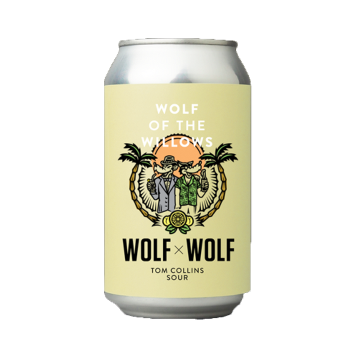 Wolf of the Willows Brewing Co - Tom Collins Gin Botanicals Sour 5.7% 355ml Can