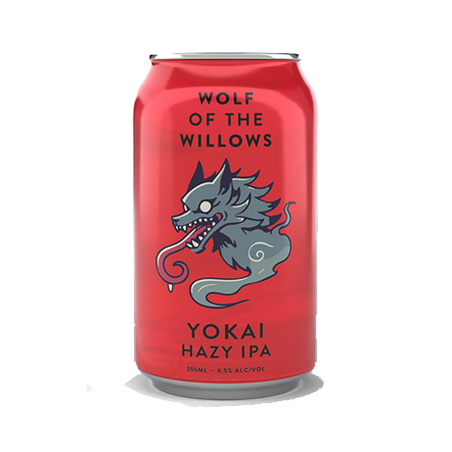 Wolf of the Willows Brewing Co - Yokai Hazy IPA 6.5% 355ml Can